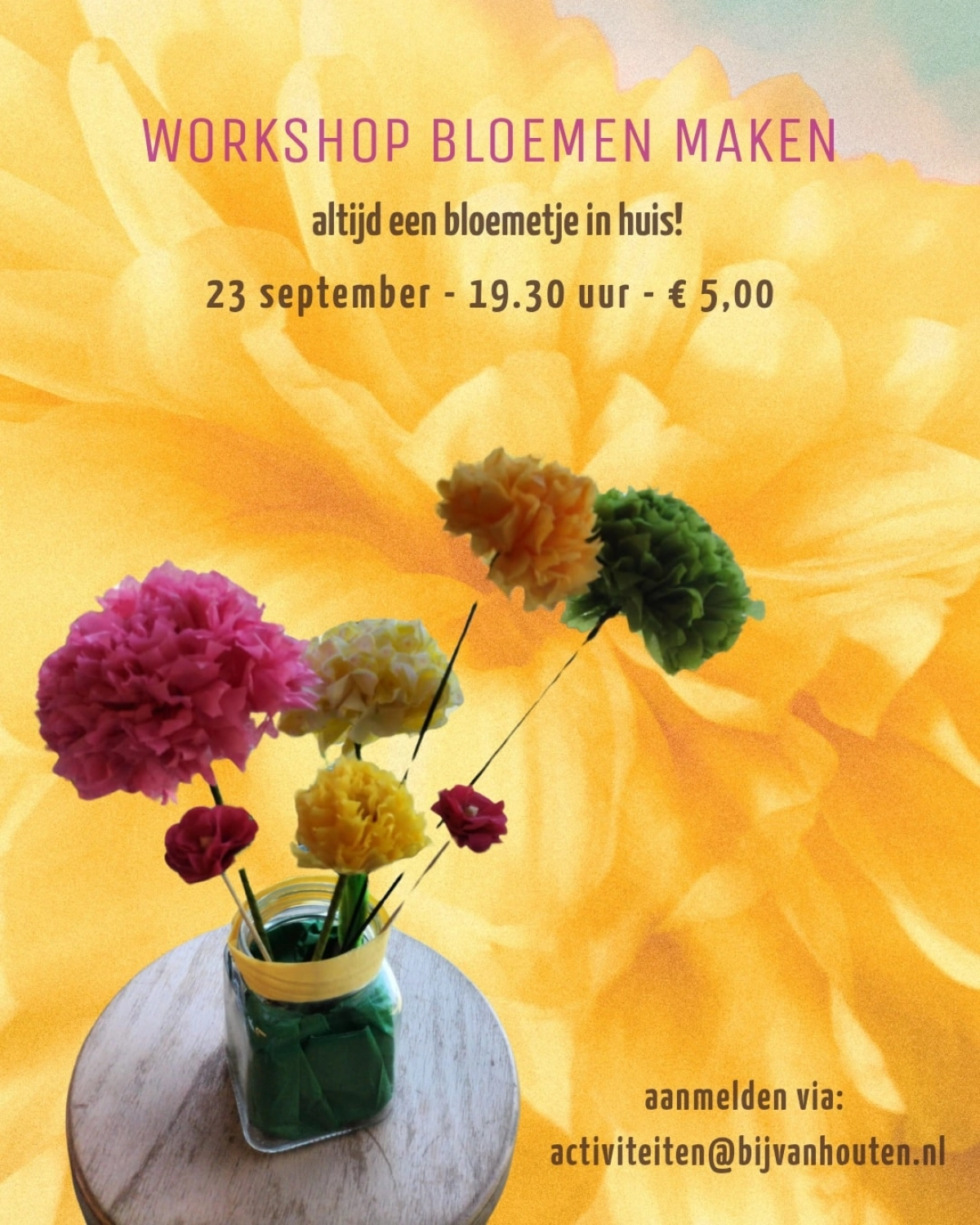 Papieren Bloemen Maken